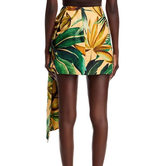 FARM RIO BANANA ART TIE SIDE SKIRT NWT - Picture 9 of 11